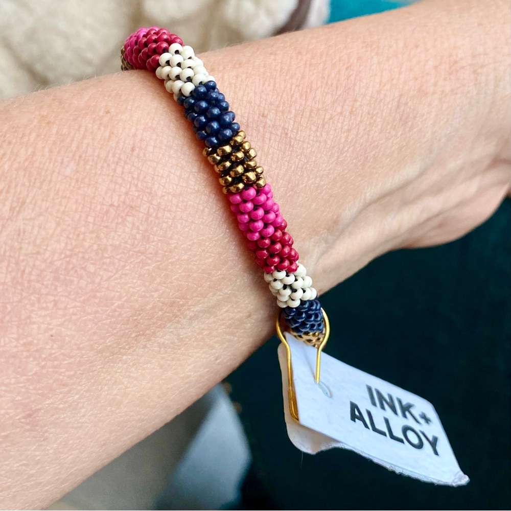 INK + ALLOY Multicolor Beaded Bracelet - NWT